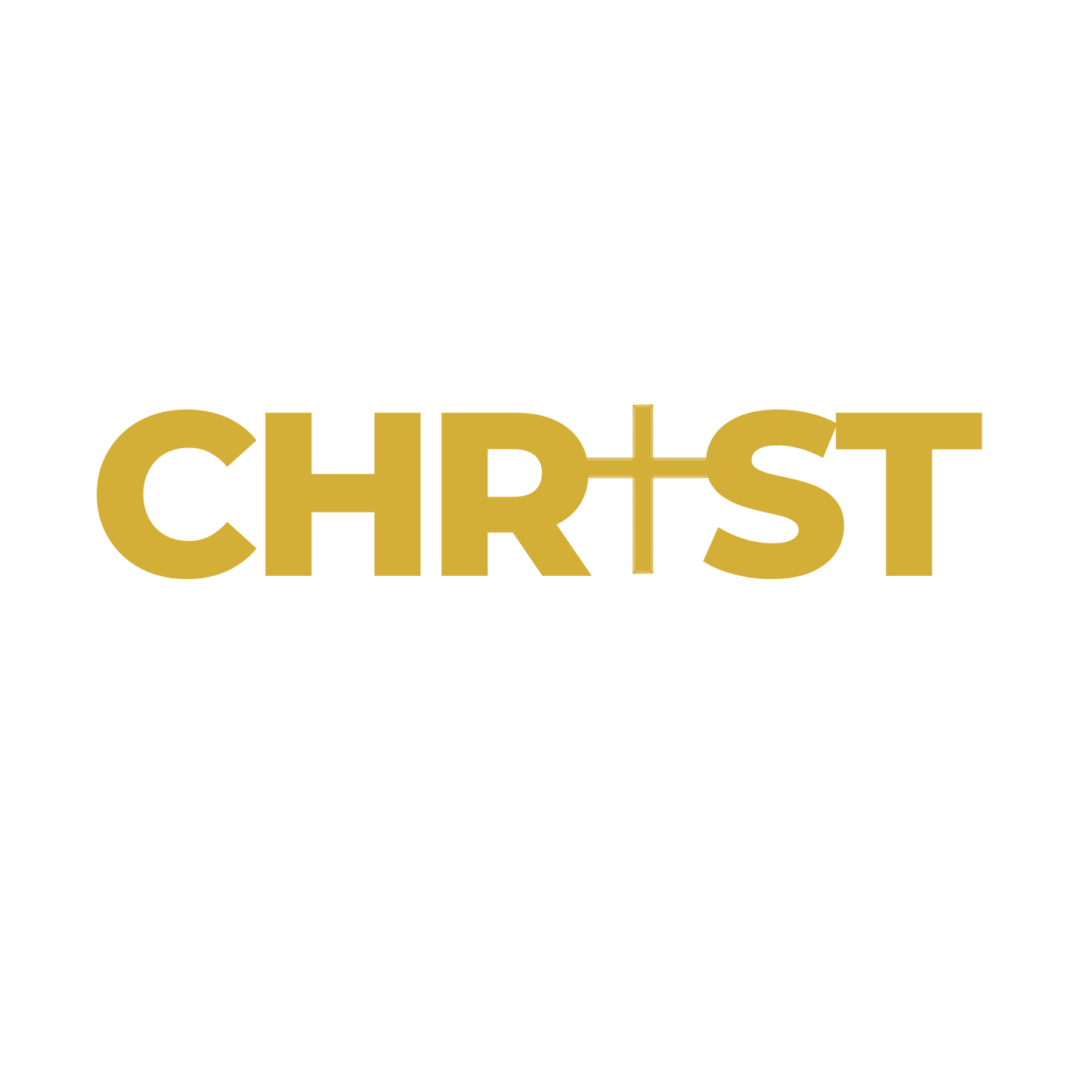 CHRIST Hoodie – Minimal Gold Cross Design
