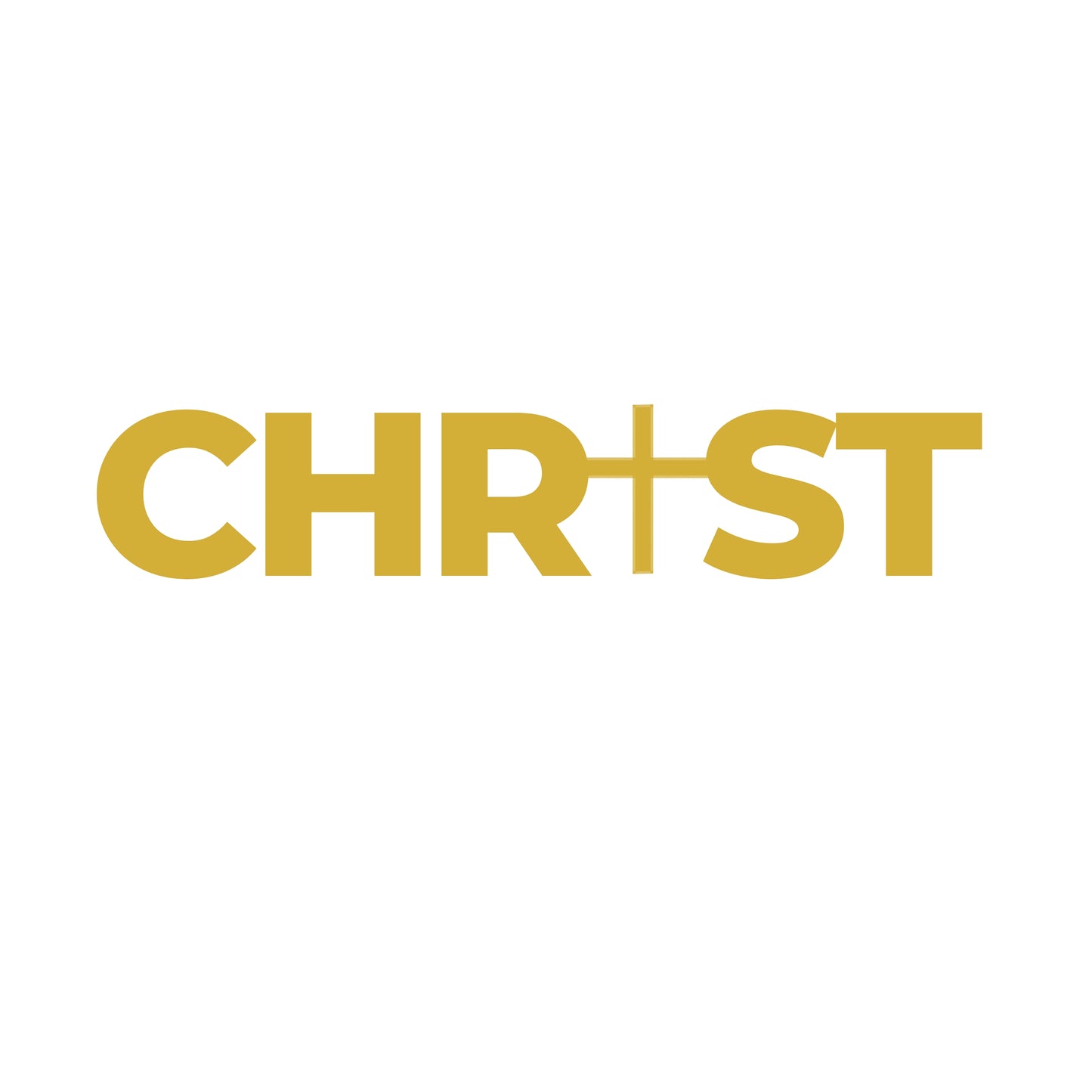 CHRIST Hoodie – Minimal Gold Cross Design
