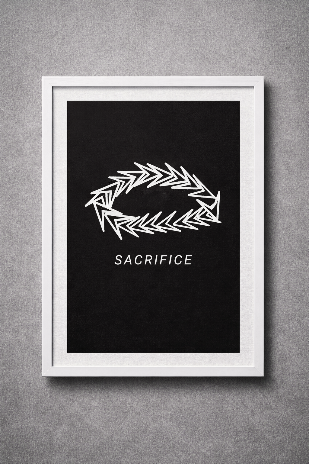 Crown of Thorns Christian Digital Art | Sacrifice Christian Wall Art Printable | Jesus Faith Artwork