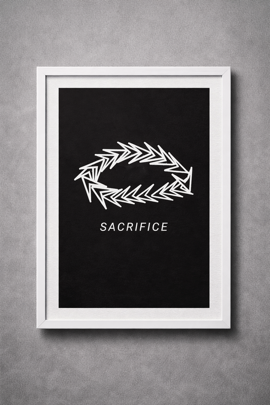 Crown of Thorns Christian Digital Art | Sacrifice Christian Wall Art Printable | Jesus Faith Artwork