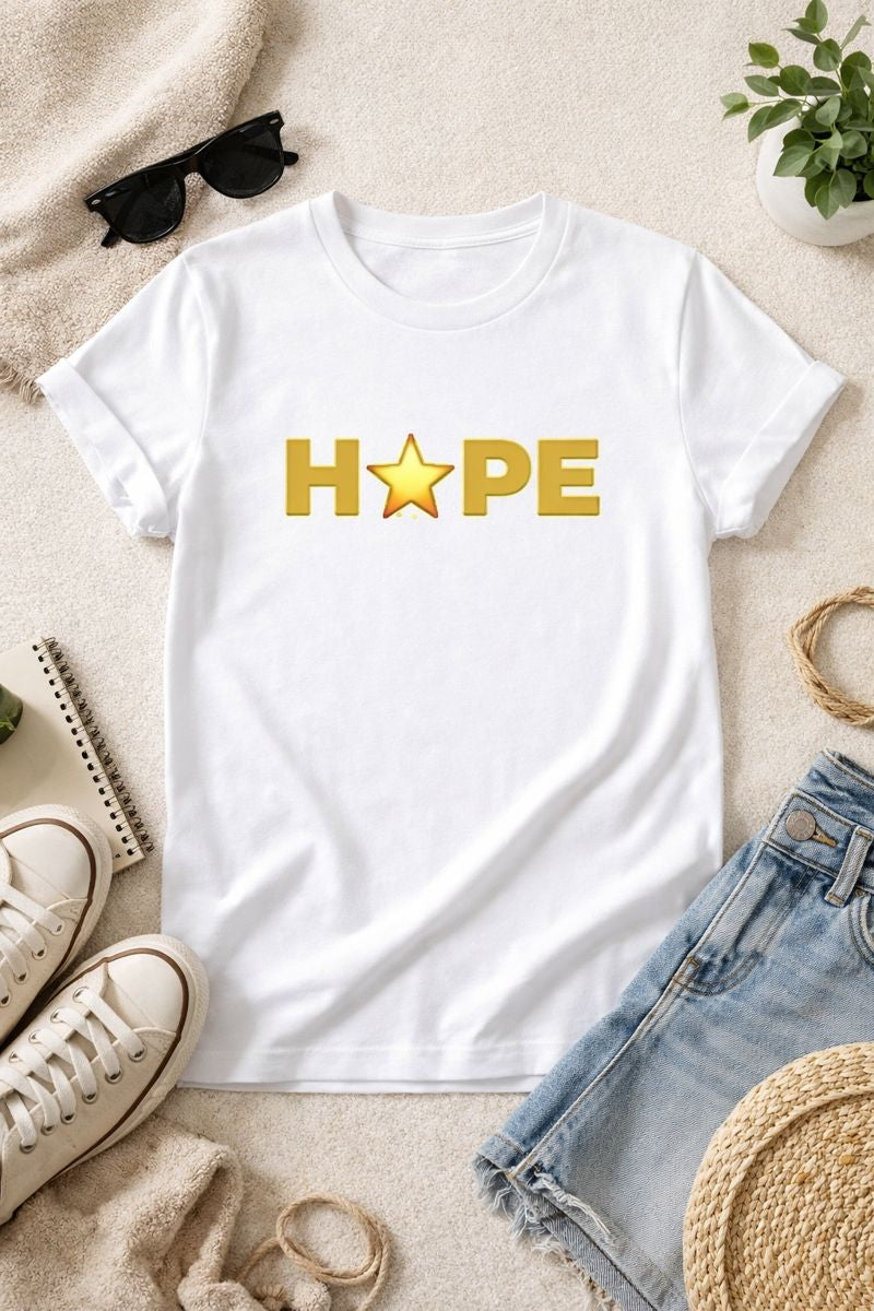 HOPE Star – Minimal Christian Faith Design