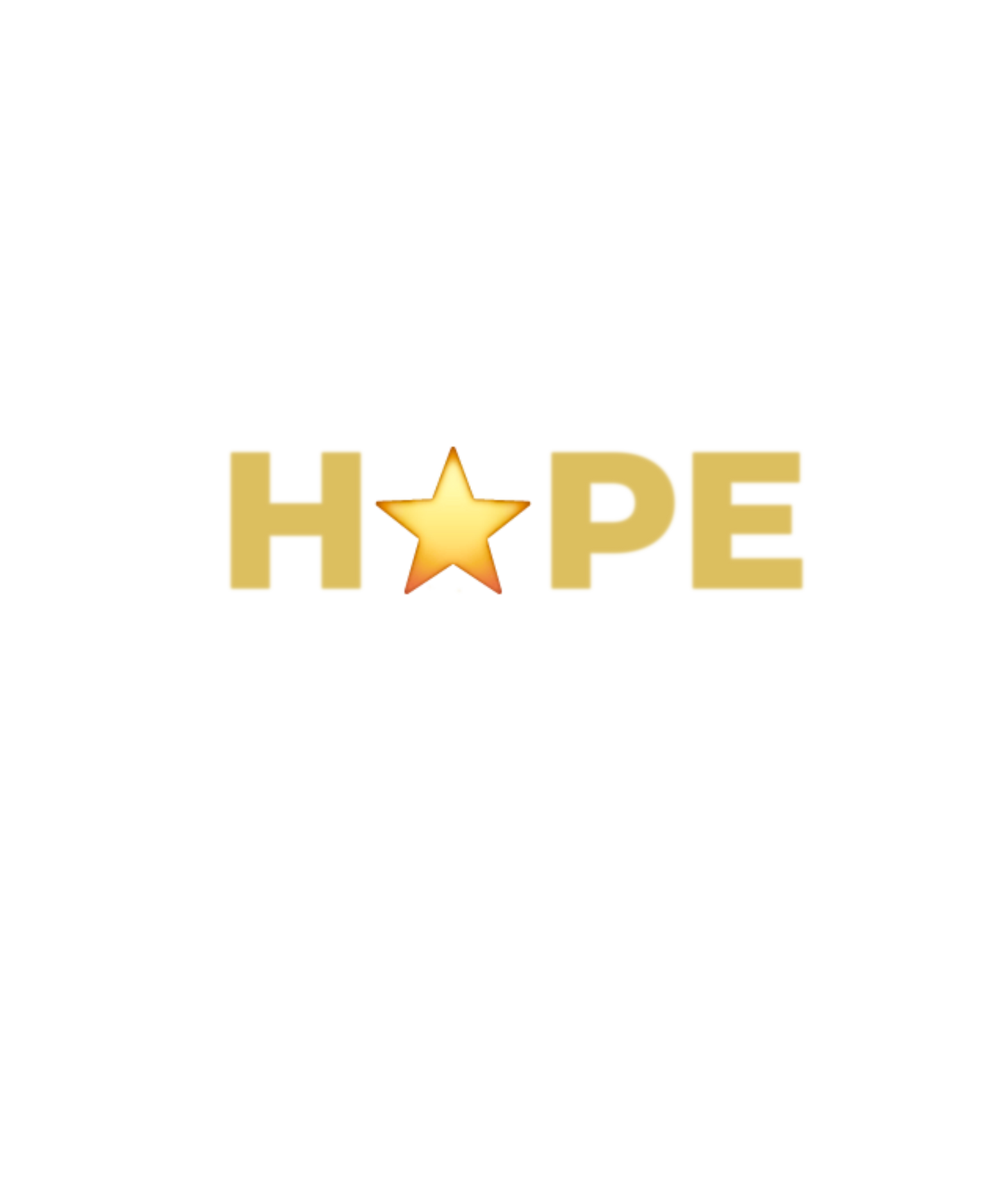HOPE Star – Minimal Christian Faith Design